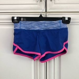 Ivivva Blue and Pink Kids Shorts